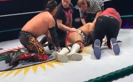 Fallece en pleno combate el luchador Silver King 