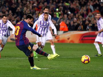 El Barcelona sufre para vencer al Valladolid