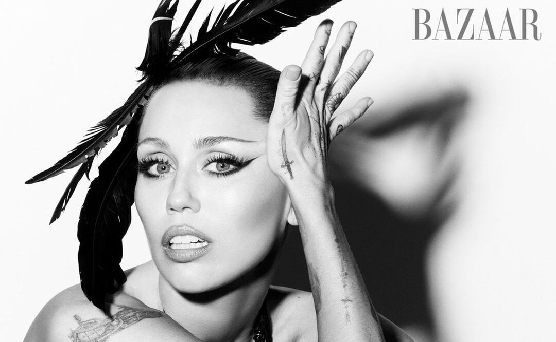 Miley Cyrus protagoniza la más reciente portada de la revista Harper's Bazaar. Foto: Harper's Bazaar (Ethan James Green)