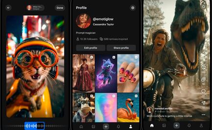 Meta lanza Vibes, su nueva app de videos creados con IA