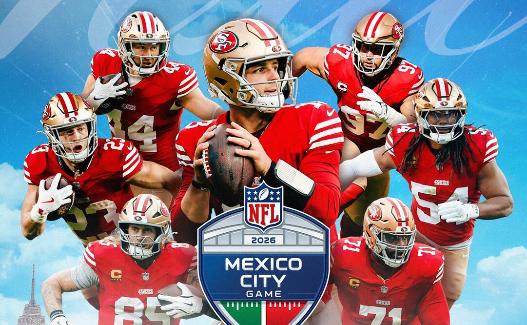 Los 49ers de San Francisco regresan al Coloso de Santa Úrsula. FOTO: @49ers