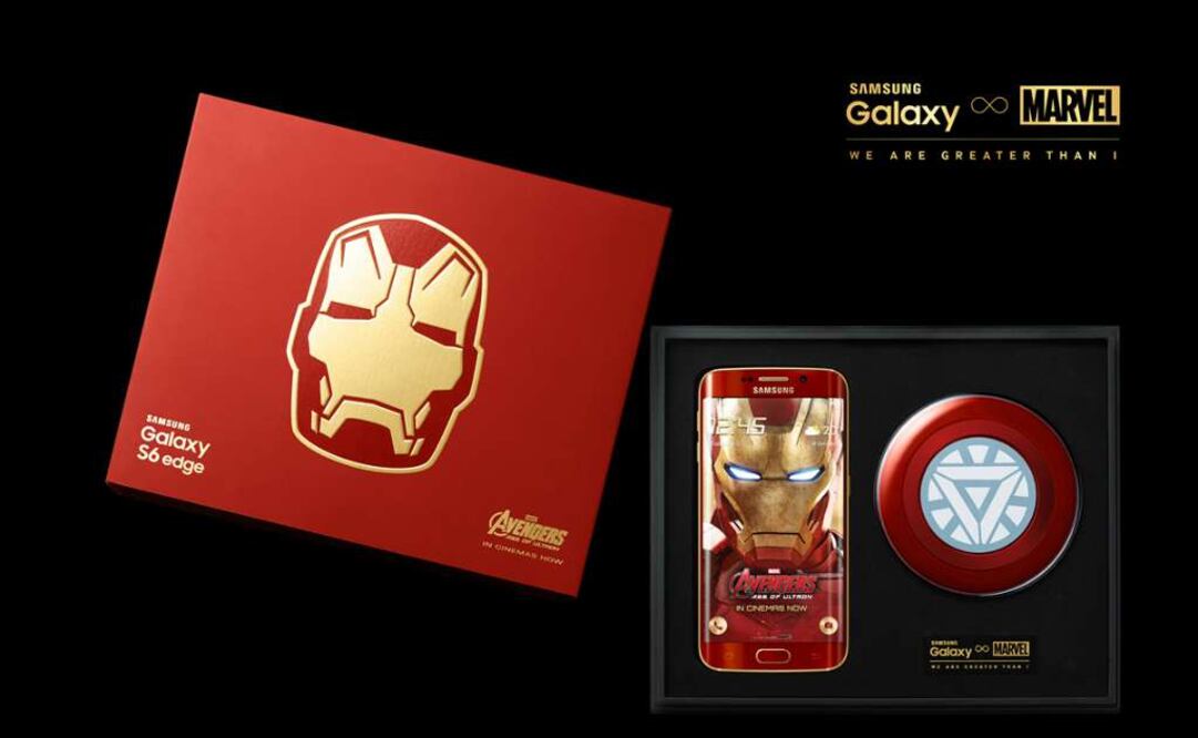 En el video, el Samsung Galaxy S6 Edge Iron Man Edition no es tan resistente como el Superhéroe del filme "The Avengers"