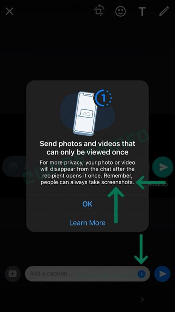 WhatsApp: llegan los mensajes efímeros a iOS