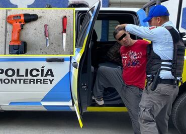 En Monterrey, sujeto amenaza de muerte a su tío con taladro solo por reclamarle que no dejaba dormir