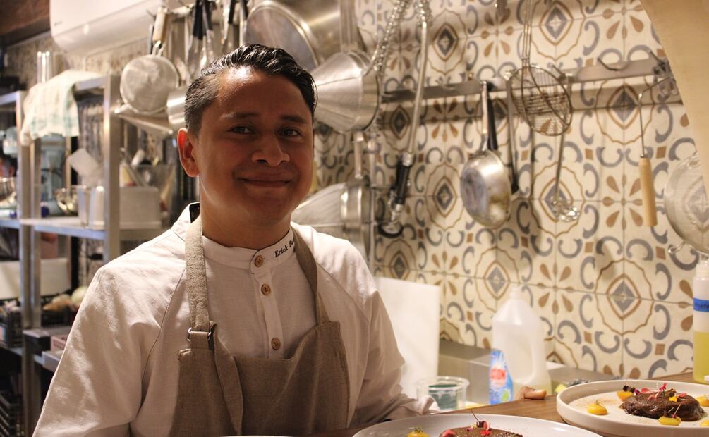 Erick Bautista, chef de NOL.
Foto: Alan Nájera / El Universal