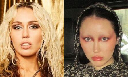 Ella es la desconocida hermana de Miley Cyrus que no se le parece en nada