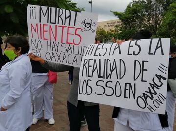Denuncian a los Servicios de Salud de Oaxaca por desabasto de hasta 90% en insumos y medicamentos