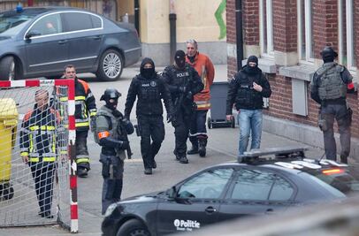 Abdeslam es trasladado herido a un hospital