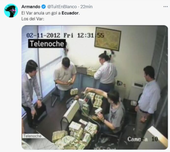 Qatar 2022: Los mejores memes de la polémica del VAR en el juego de Qatar vs Ecuador