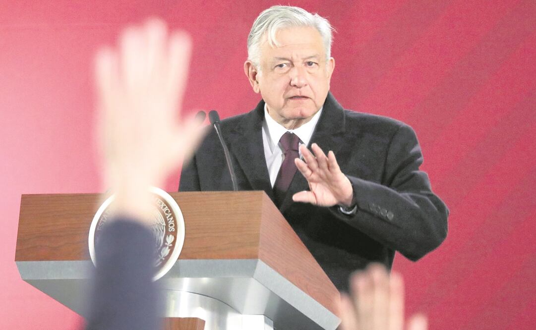 Confercia matutina del presidente Andrés Manuel López Obrador / Archivo. EL UNIVERSAL