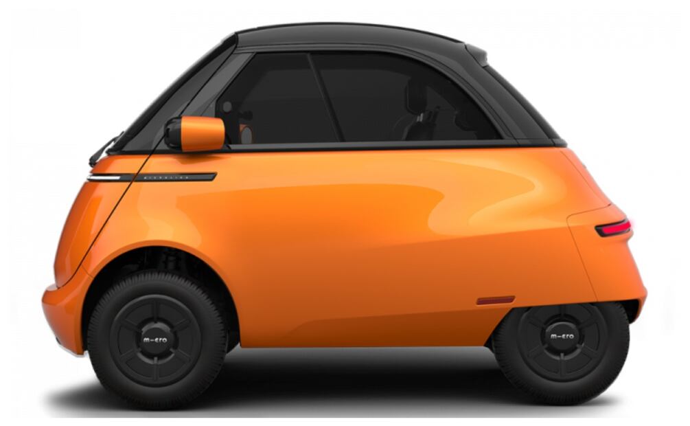 Conoce las principales características del mini auto microlino. Imagen: Microlino.