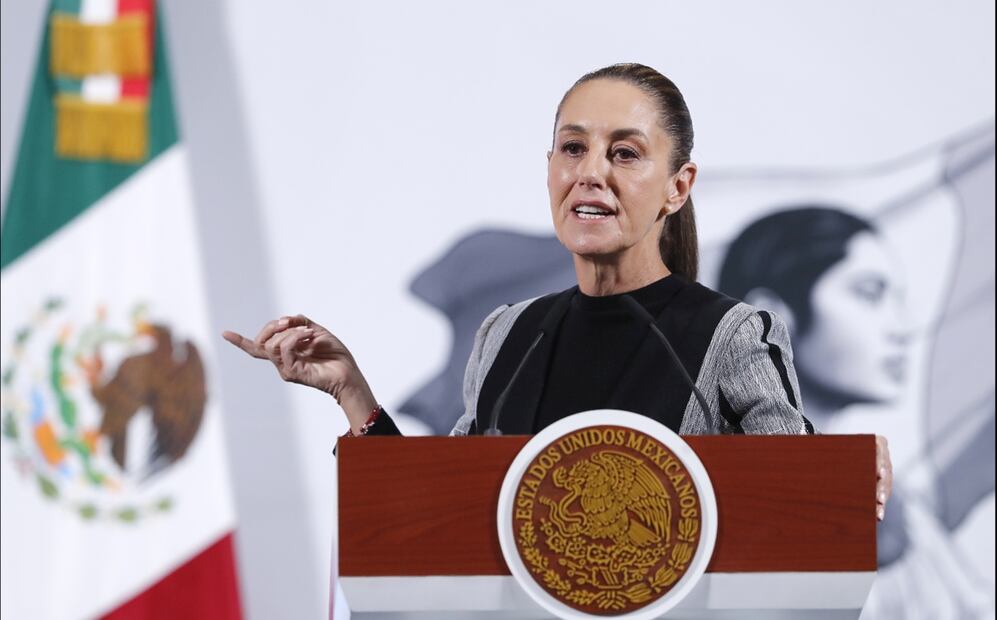 La presidenta Claudia Sheinbaum Pardo afirmó que no se consumó y que “afortunadamente se detuvo” el fraude de la compra a sobreprecios de contratos en la Compra Consolidada de Medicamentos 2025-2026, pues indicó que se detectó a tiempo. Foto: EFE