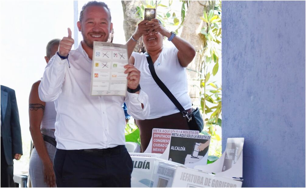 Candidato de la Alianza Va X la Ciudad de México a la Jefatura de Gobierno, Santiago Taboada. Foto: Especial