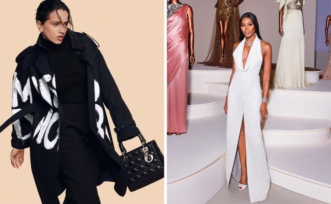 Foto: Instagram @dior @naomi