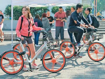 Vecinos en la Cuauhtémoc se quejan de Mobike