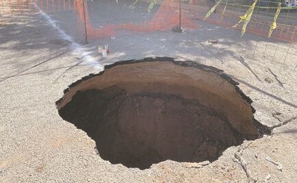 El socavón que se tragó a don Julio en Sonora