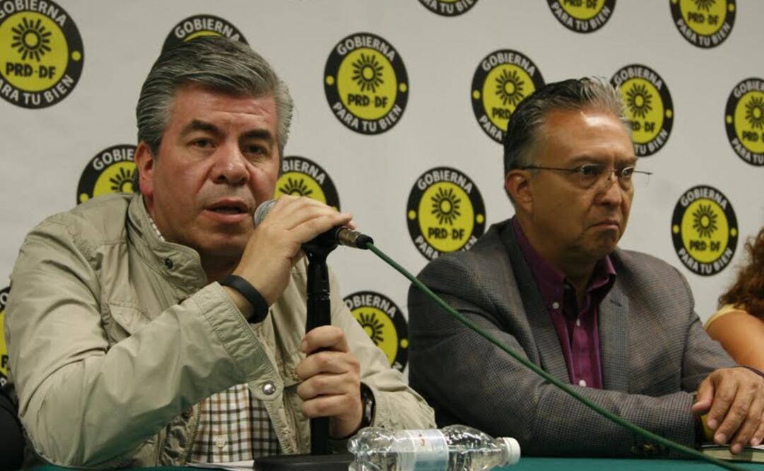 El presidente del PRD capitalino, Raúl Flores (Archivo / EL UNIVERSAL)