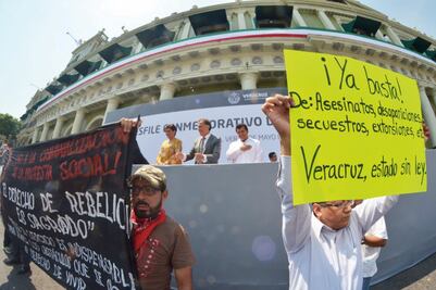 Obreros de 22 ciudades se unen a marchas