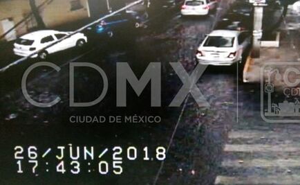 Graniza en las delegaciones Iztacalco y Benito Juárez