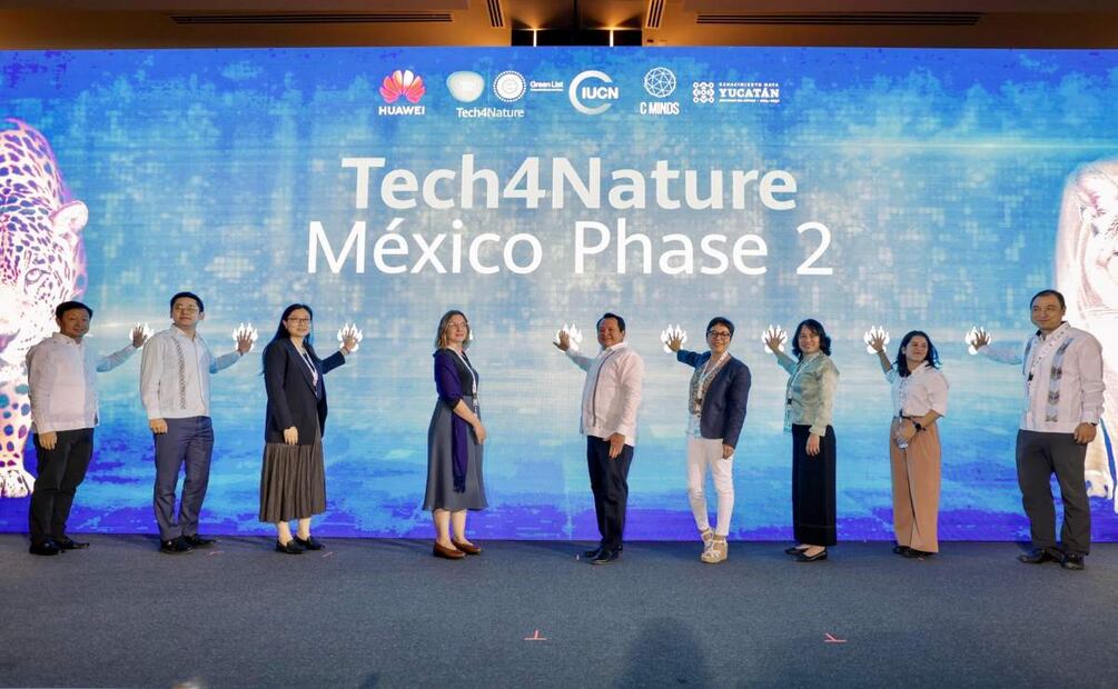 Yucatán se convierte en la primera región en América Latina en formar parte de la alianza global Tech4Nature (09/04/2025). Foto: Especial