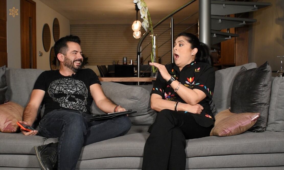 José Eduardo Derbez y Victoria Ruffo. Foto: Captura