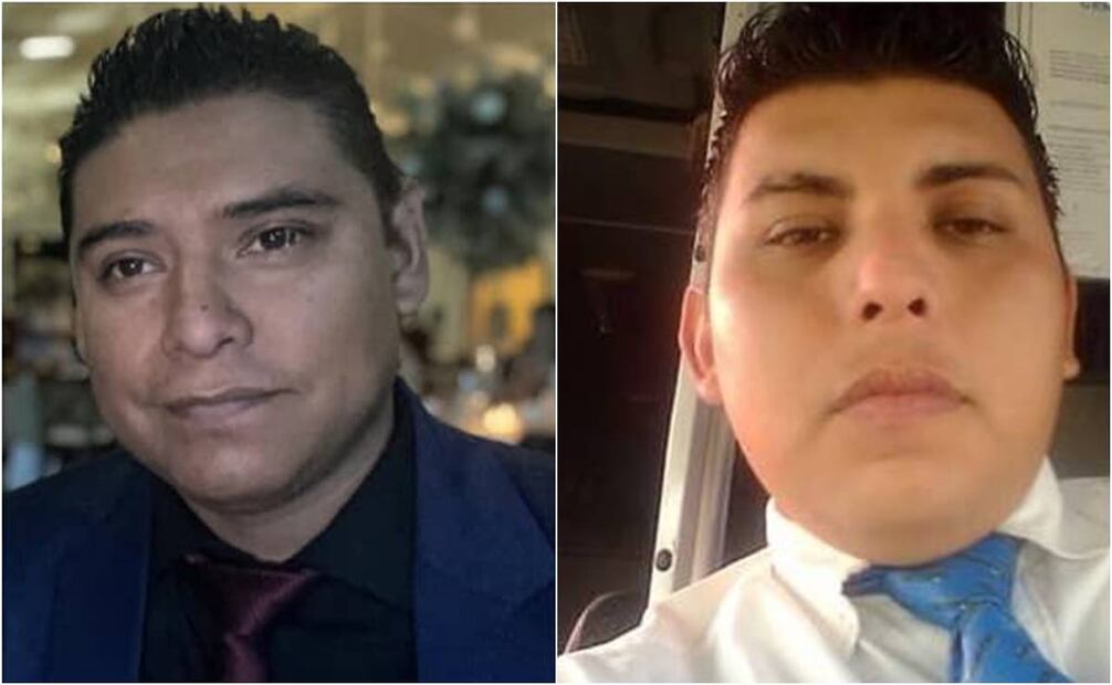 Joel Juárez Sánchez y Luis Felipe Macías Arriaga, choferes de los 23 desaparecidos en SLP. Foto: EL UNIVERSAL