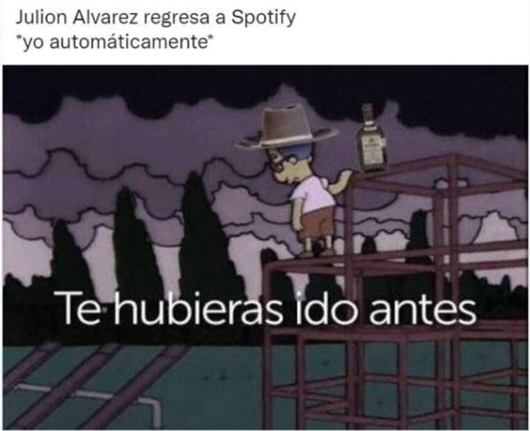 Julión Álvarez y sus fans reaccionan al regreso de sus música a Spotify: "Bendito Dios"
