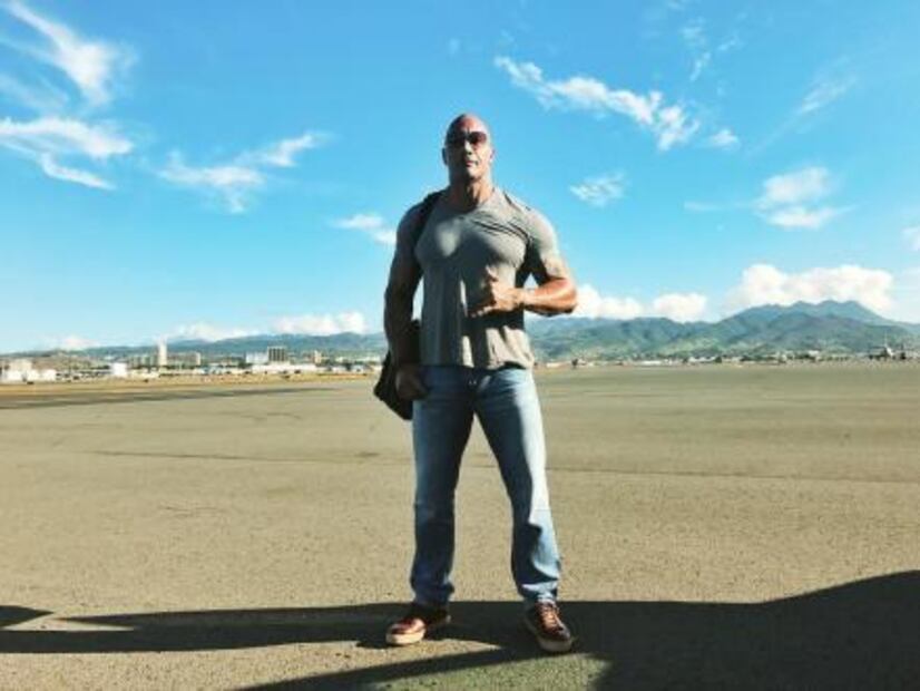 Dwayne Johnson "La roca", elegido el más sexy del mundo