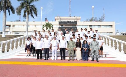 Reconoce Américo Villarreal respaldo de la Marina; impulsan paz y desarrollo en Tamaulipas