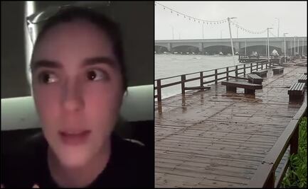 VIDEO: Mujer asegura que yucatecos se inventan los huracanes para no hacer nada; la bautizan como #LadyHuracán