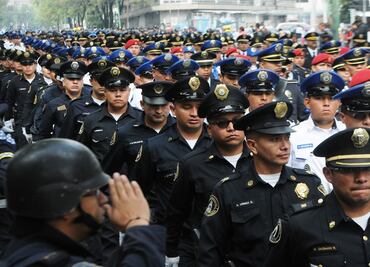 Policías de CDMX ganan alrededor de 26 pesos por hora: Inegi