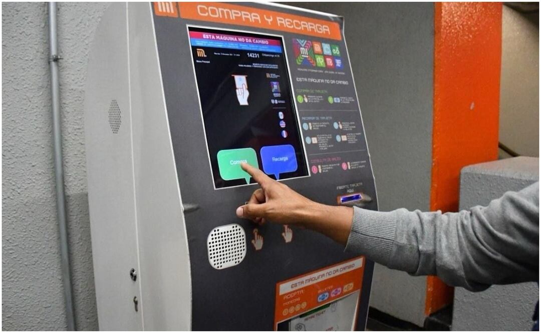 Máquinas para venta y recarga de tarjetas. Foto: Especial