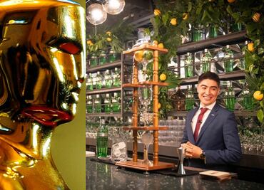 Estos son los dos cócteles que el mexicano Israel Barón sirvió en los Oscar