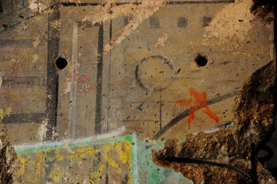 Restauran fragmento del Muro de Berlín exhibido en México