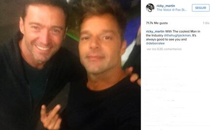 Ricky Martin y su encuentro con Hugh Jackman