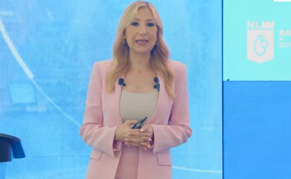 Alma Rosa Marroquín Escamilla,  secretaría de Salud de Nuevo León, durante el Congreso Internacional de Investigación sobre Obesidad 2025 realizado en el Tec de Monterrey el 29 de abril del 2025. Foto: Samyra Sosa