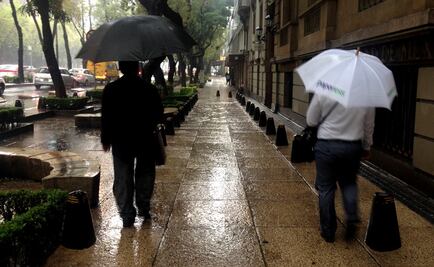 ​Reportan lluvia ligera en al menos 11 delegaciones de la CDMX