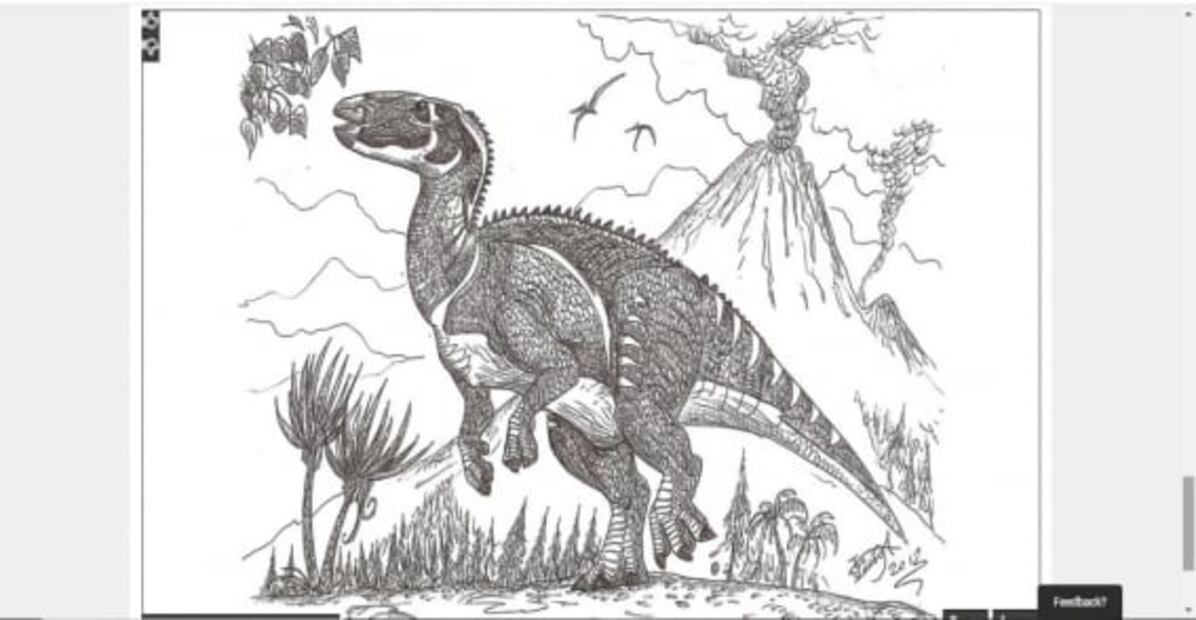 Este mapa te dice qué dinosaurios habitaron en la colonia donde vives