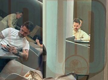 Fernando Gago fue captado en el aeropuerto de Guadalajara, tras abandonar a las Chivas