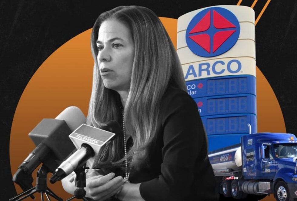Alejandra de la Vega, empresaria juarense, incursion en el negocio de la gasoline desde 2003. Foto: 