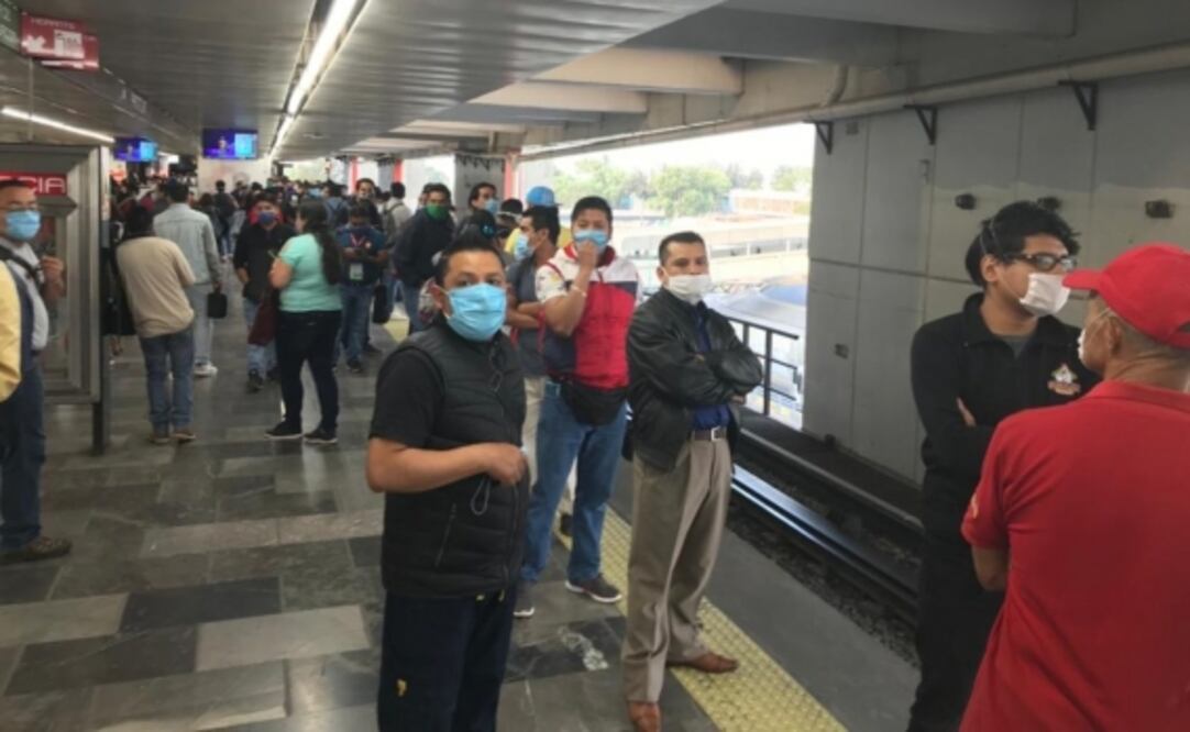 Inicia uso obligatorio de cubrebocas en el Metro de la CDMX por Covid-19
