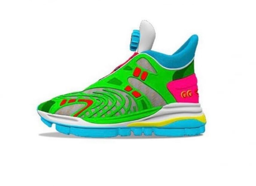 Conoce los tenis digitales de Gucci de 250 pesos