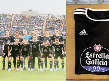 Celta de Vigo improvisa uniforme para jugar ante Pumas