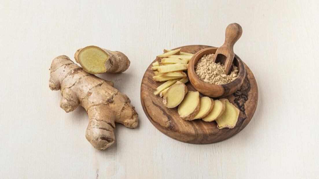Jengibre para un café más saludable. Fuente: Freepik
