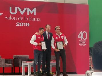 Moreno, Balleza y Martínez, exaltados al Salón de la Fama de la UVM