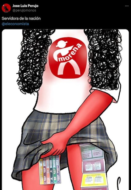 Cartón de José Luis Perujo, de El Economista. Foto: Captura de pantalla