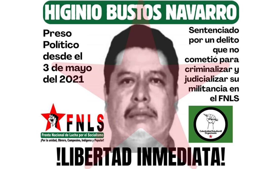 ONU condena detención arbitraria en 2021 del defensor indígena Higinio Bustos. Foto: FNLS