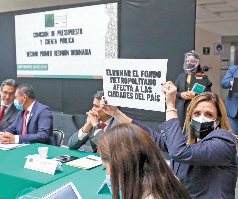 El martes tuvo lugar la reunión de la Comisión de Presupuesto y Cuenta Pública. DIEGO SIMÓN SÁNCHEZ/EL UNIVERSAL