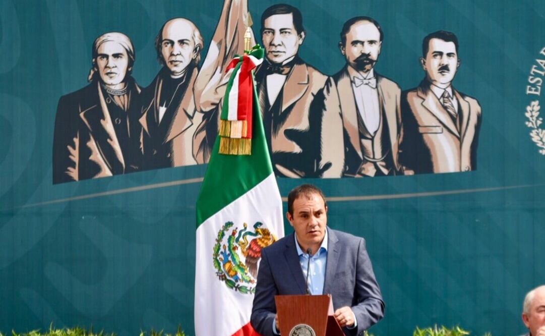 El gobernador de Morelos, Cuauhtémoc Blanco