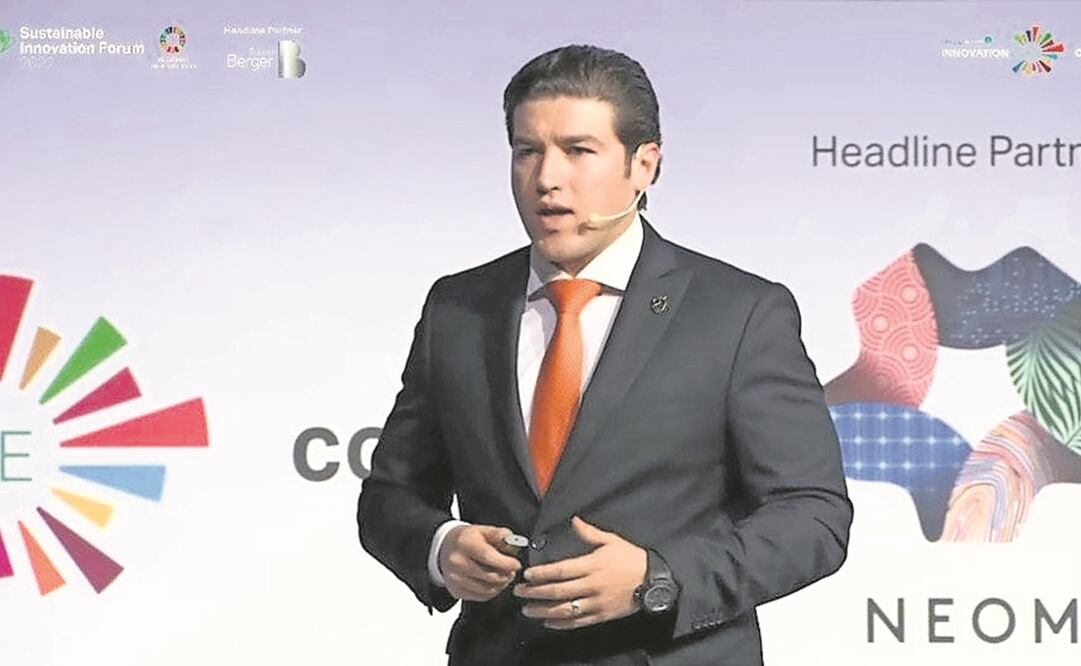 El gobernador Samuel García Sepúlveda participó en los trabajos de la COP 27, donde enlistó sus propuestas a favor del medio ambiente. Foto: Archivo/EL UNIVERSAL